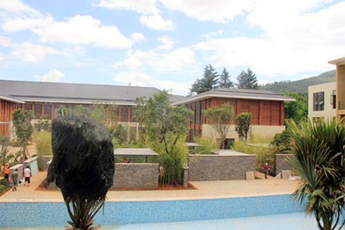 省房（集團）公司安寧溫泉會議中心項目完成“6.25”節(jié)點目標(biāo)