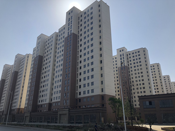 昭通市昭陽區(qū)太平棚改24號安置點提前15天完成移交