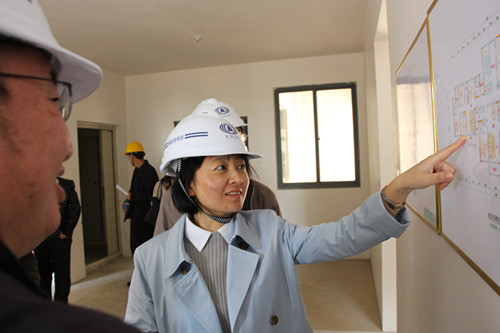 云南省審計(jì)廳副廳長(zhǎng)蘇莉調(diào)研昭陽(yáng)區(qū)棚改安置房推進(jìn)情況