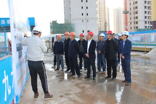 曲靖市副市長(zhǎng)陳世禹到沾益西河棚改項(xiàng)目調(diào)研