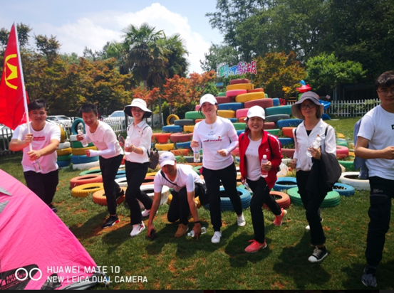 嘉麗澤公司開展“黨建帶團(tuán)建”拓展活動