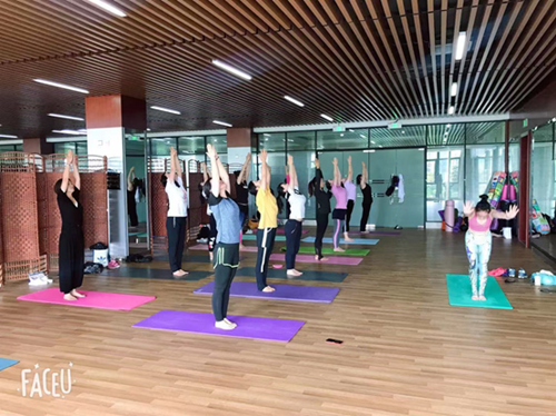 通泰工會(huì)開展午間瑜伽活動(dòng)