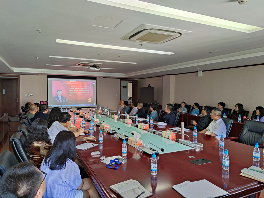 公司組織觀看集團“安全生產(chǎn)月”活動啟動儀式視頻