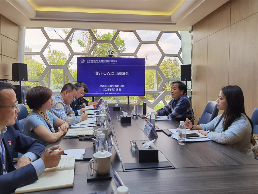 孟春柳到建投·滇SHOW項(xiàng)目調(diào)研
