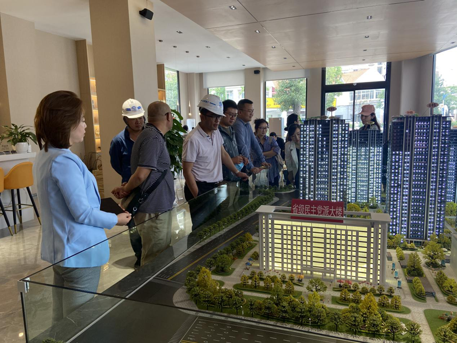 楊劍波到朝朝暮暮、安居和苑項目調(diào)研