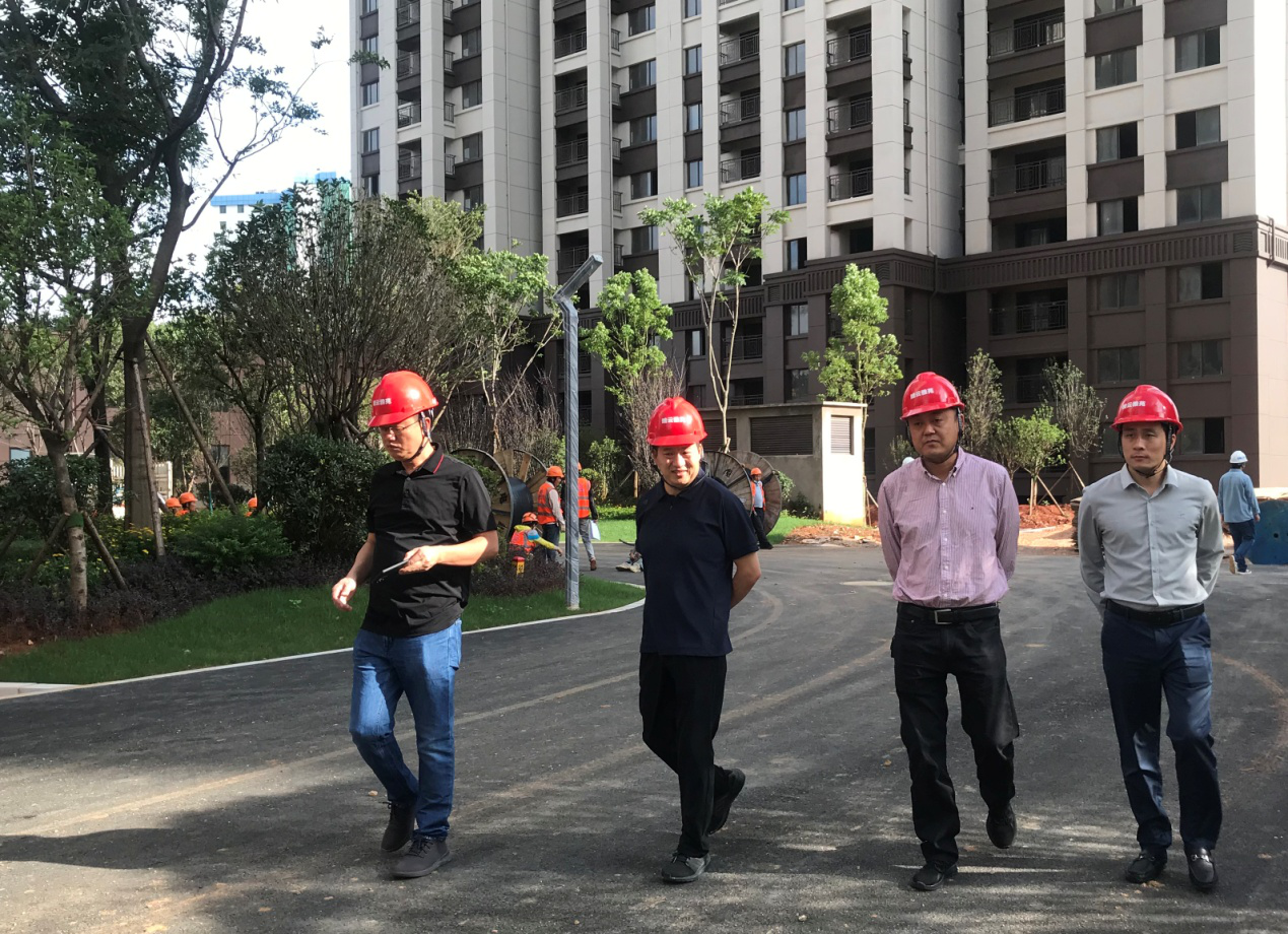 孟春柳到曲靖片區(qū)公司項(xiàng)目督導(dǎo)檢查