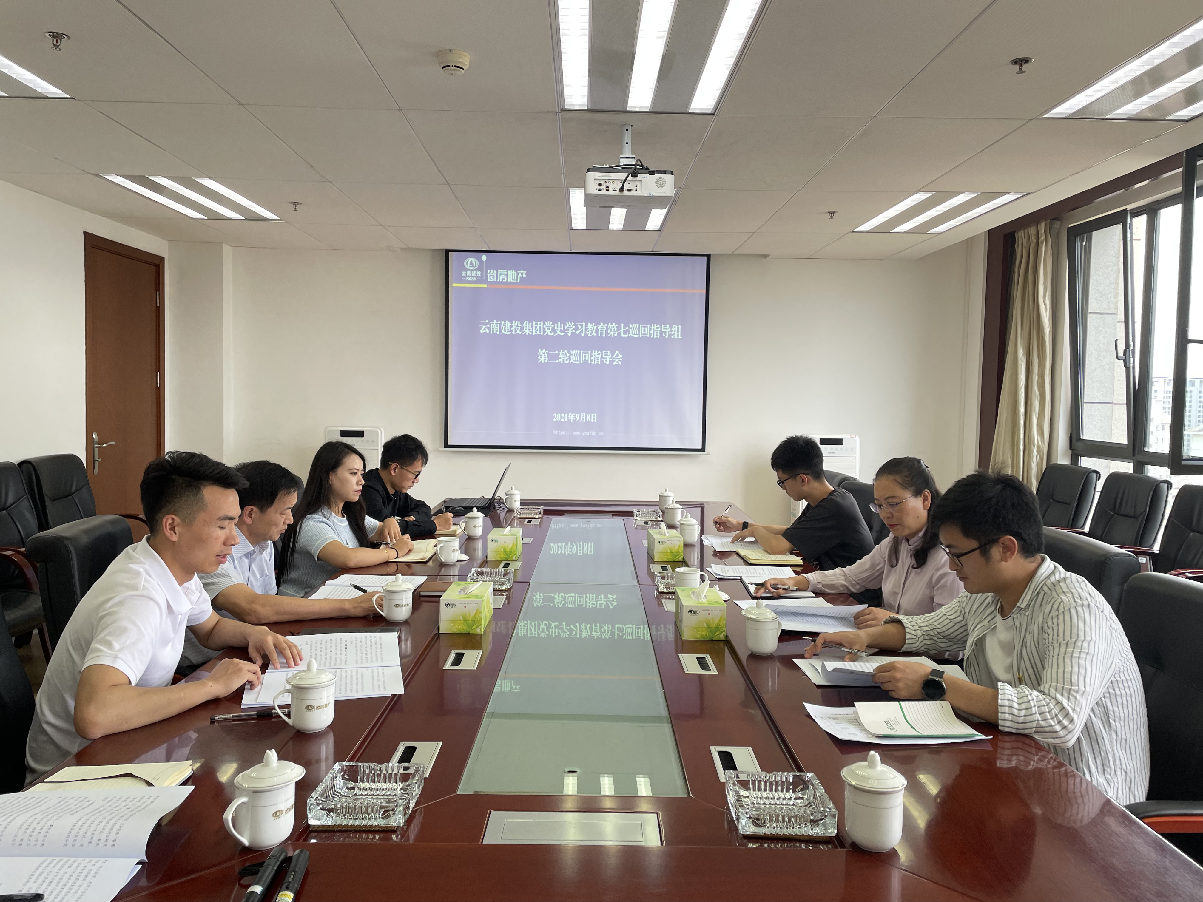 建投集團(tuán)黨委黨史學(xué)習(xí)教育第七巡回指導(dǎo)組到公司開展第二輪巡回指導(dǎo)