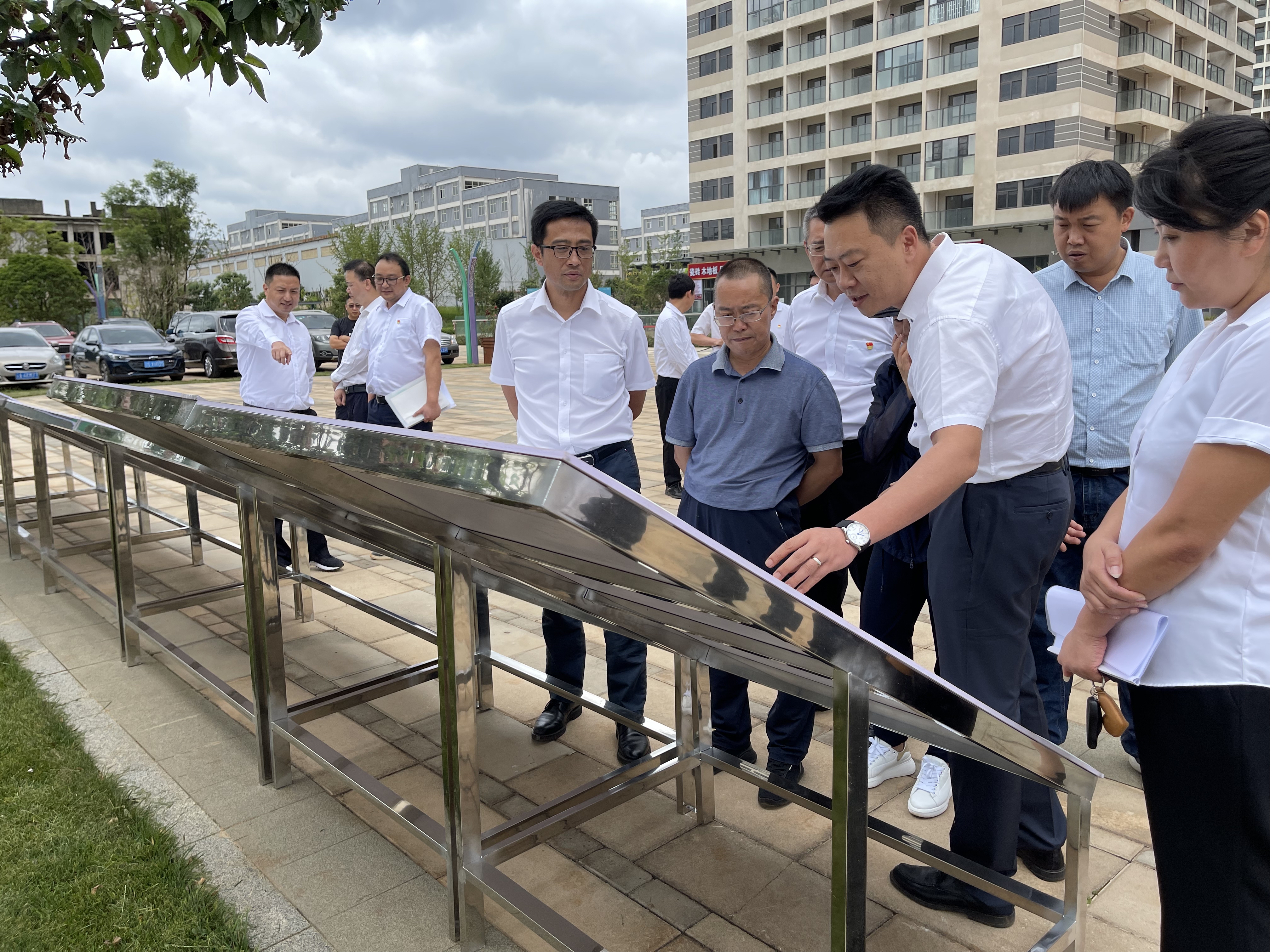 魏成凡帶隊(duì)到云航地產(chǎn)、陽宗海片區(qū)、康旅公司調(diào)研