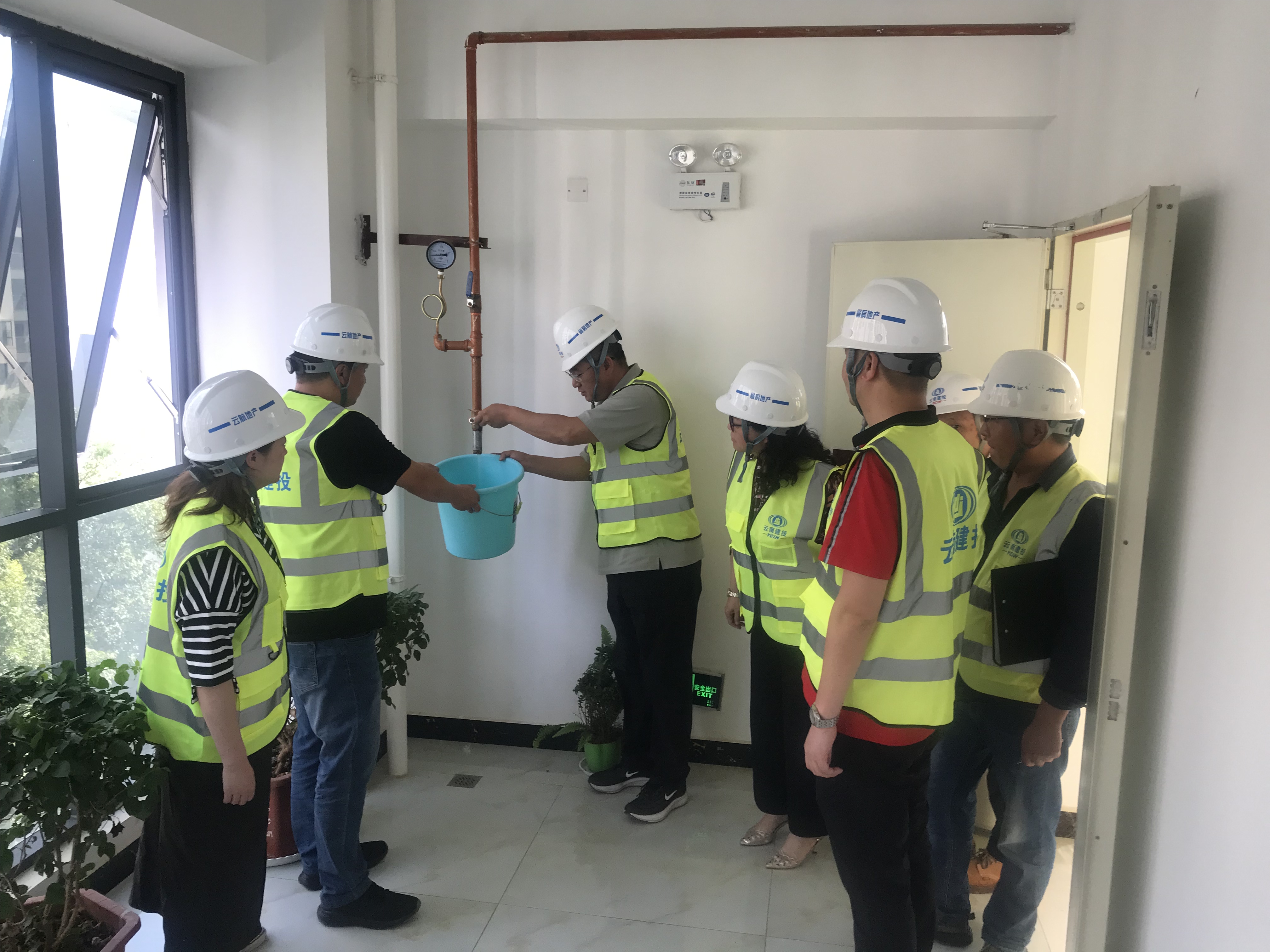 武繼紅到陽宗海片區(qū)、云航地產(chǎn)公司開展安全生產(chǎn)帶班檢查