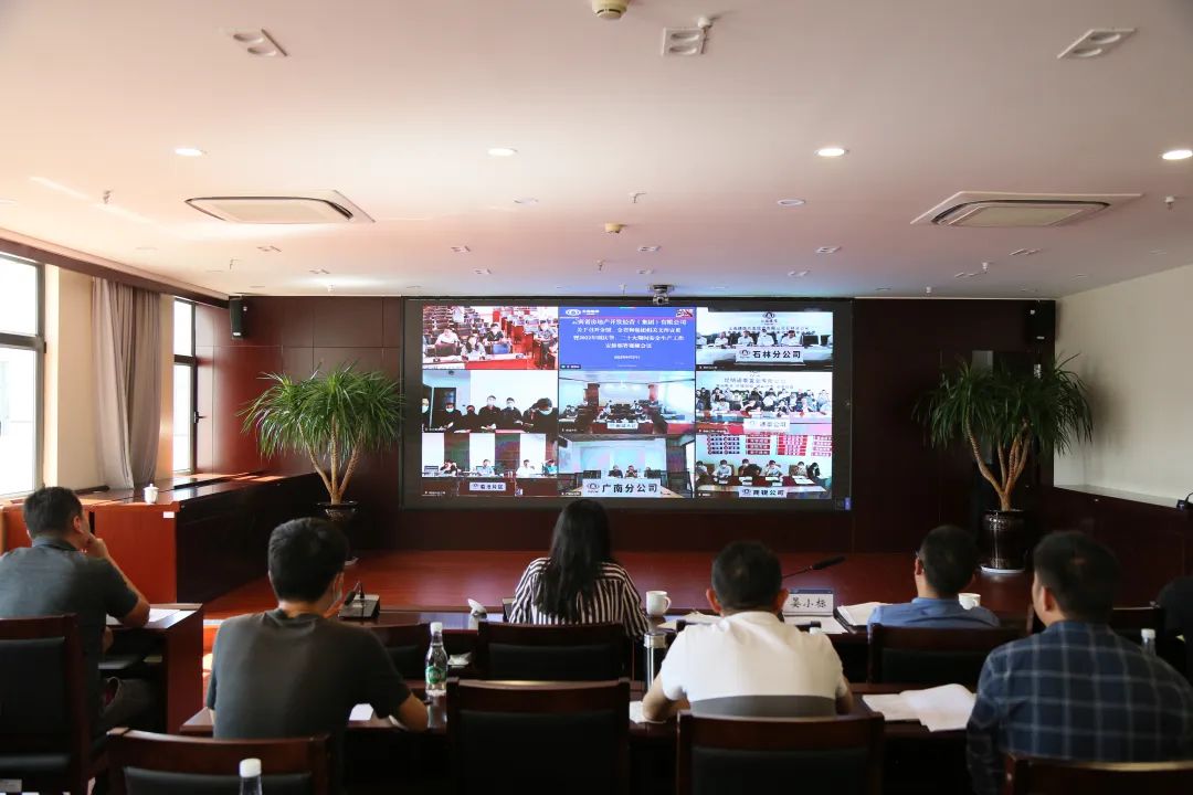 公司召開黨委會和安全生產(chǎn)工作視頻會部署安全生產(chǎn)工作