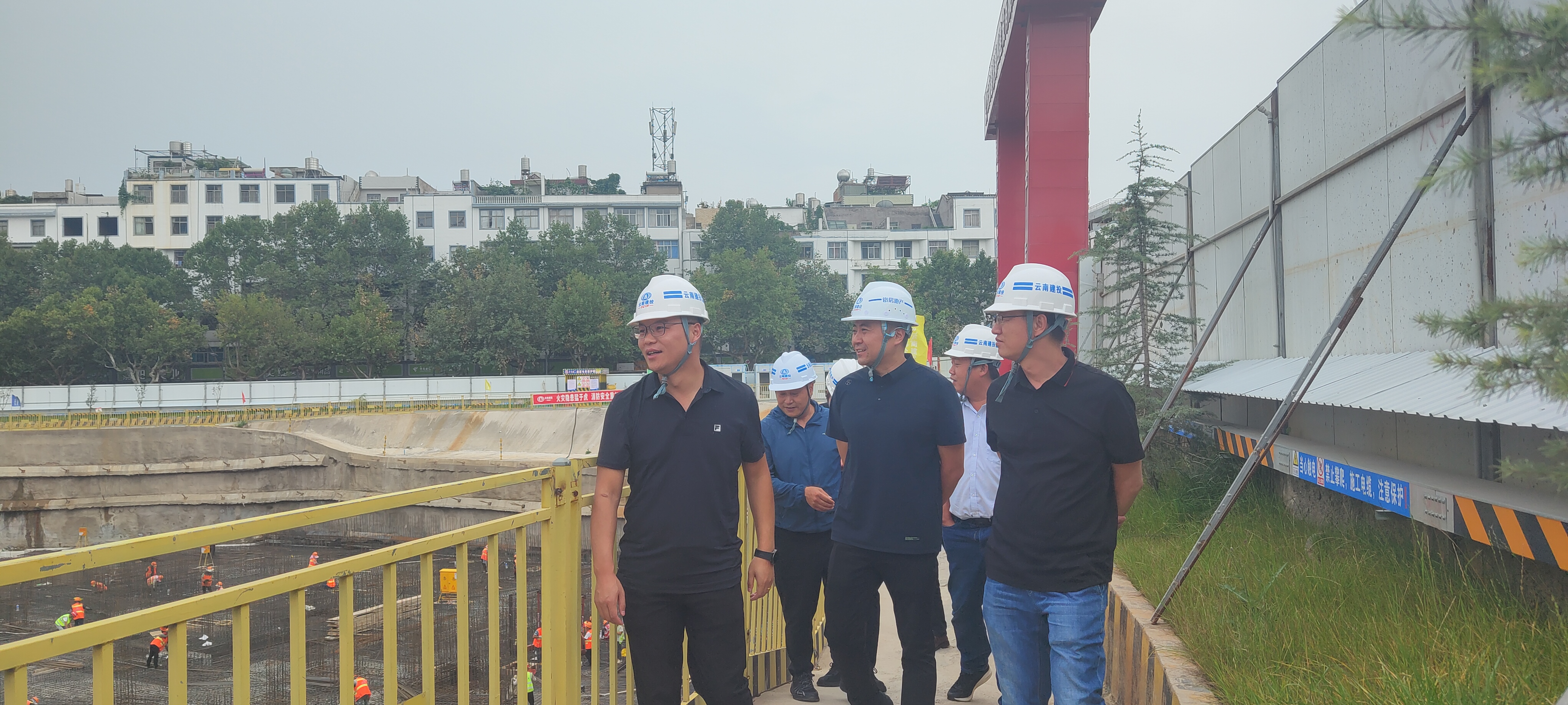 溥睿到曲靖片區(qū)檢查汛期安全
