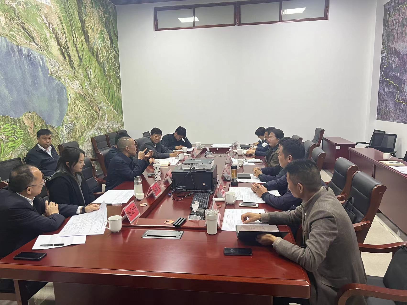 公司與昆明陽宗海管委會交流座談