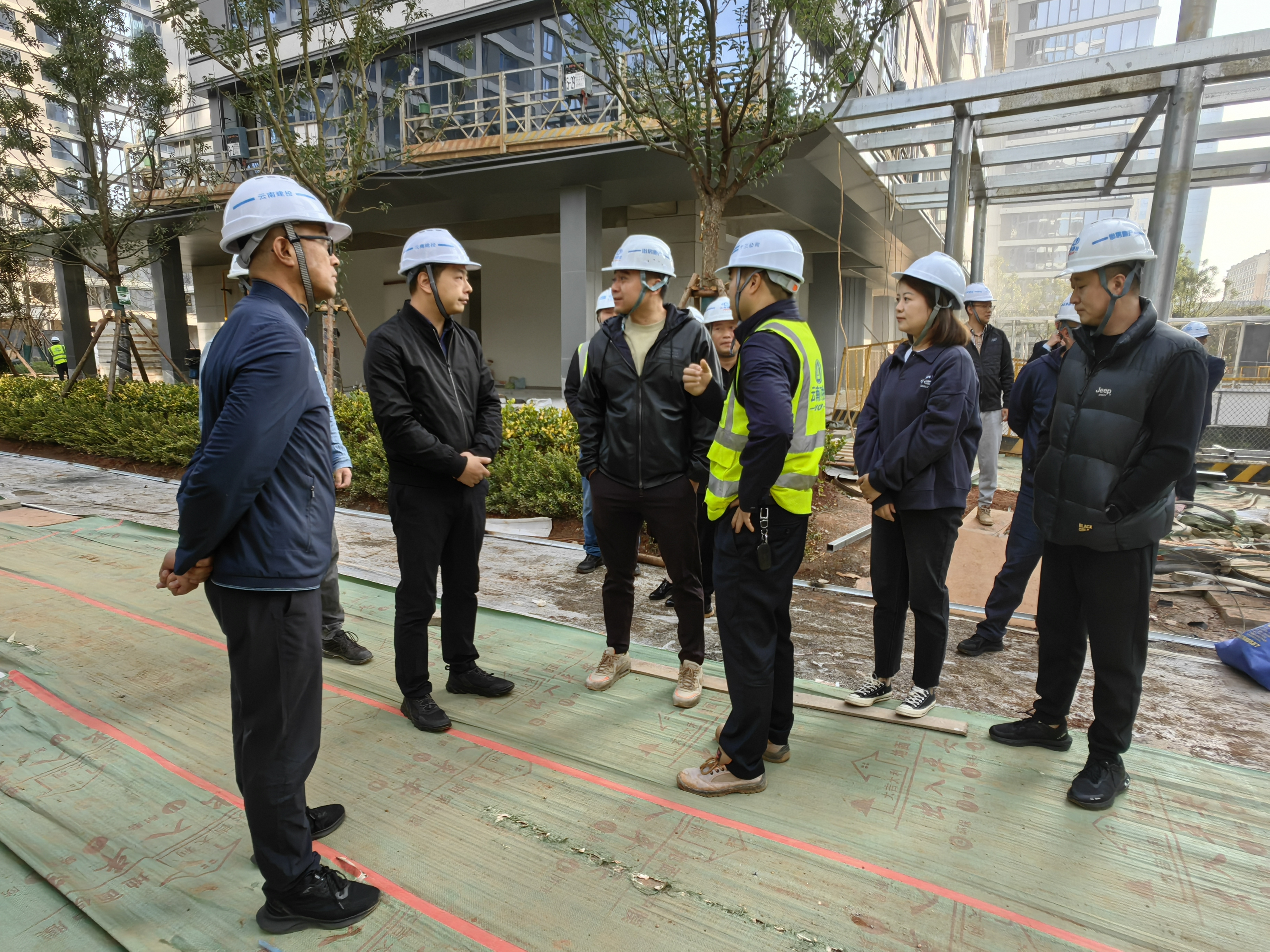 溥睿到云領(lǐng)華府項目檢查指導(dǎo)