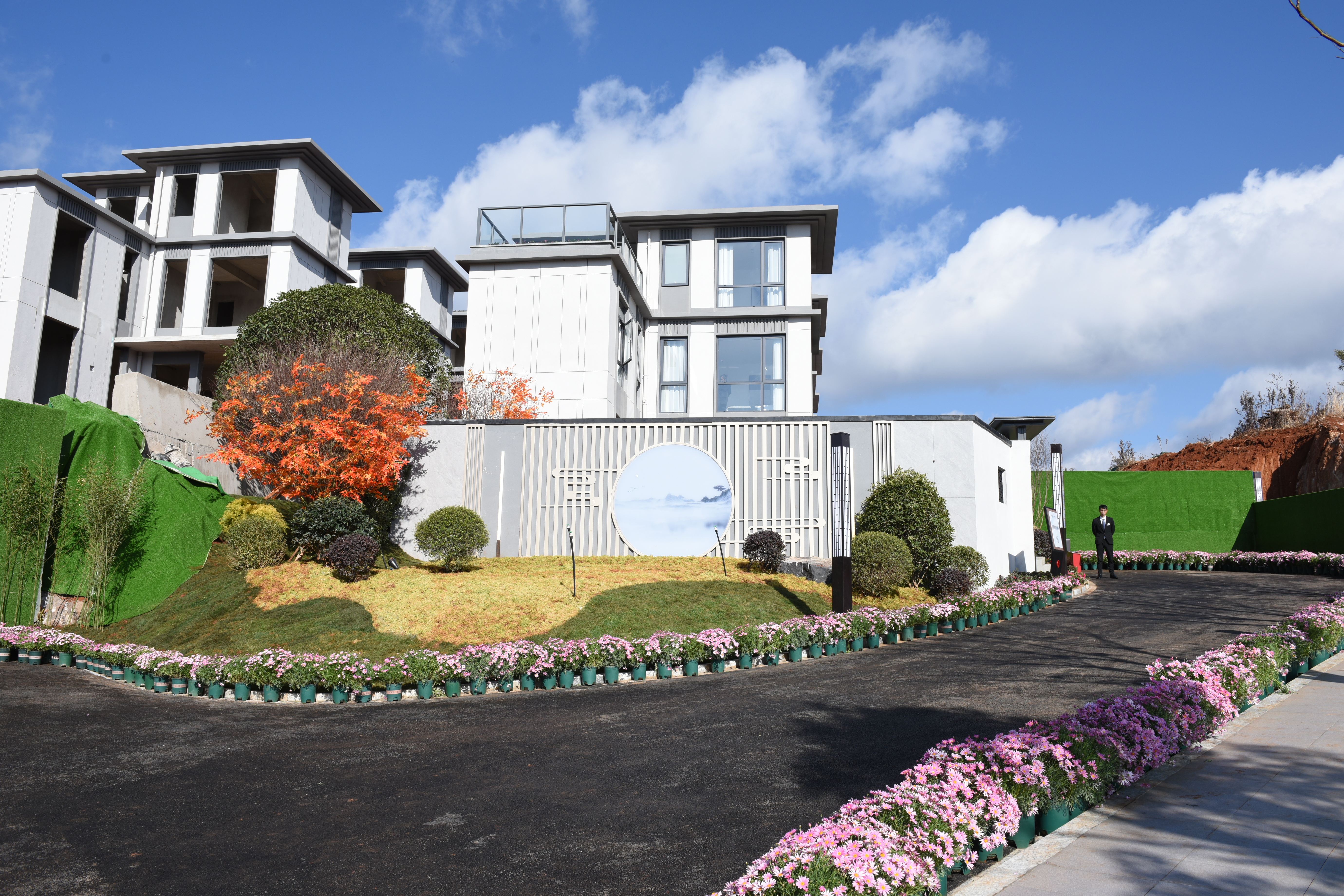 建投·云院|合院樣板園區(qū)精彩綻放 銷售活動正式啟動