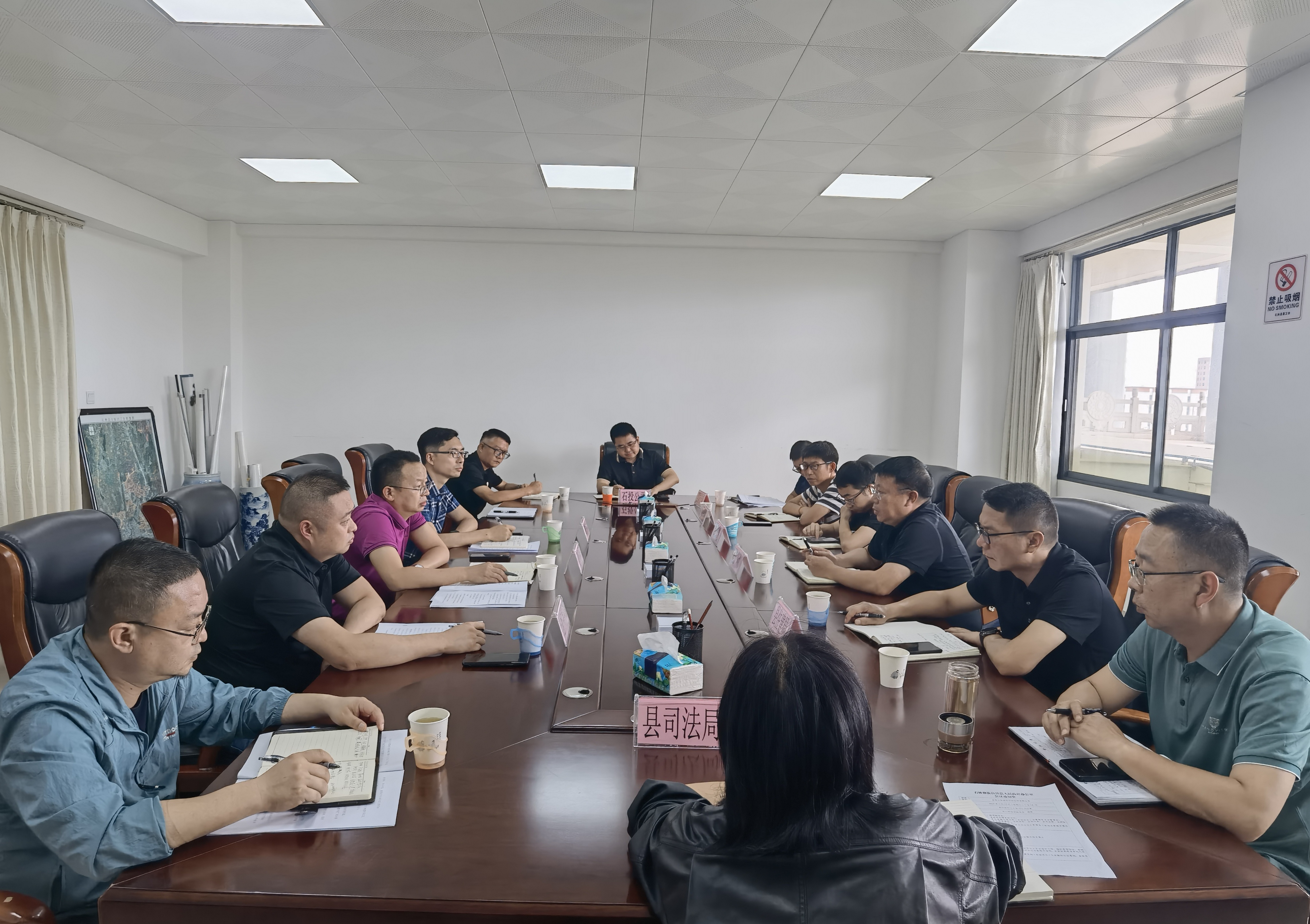 公司與石林縣政府交流座談     